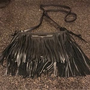Rebecca Minkoff Finn Fringe leather Crossbody